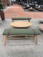 Tuinset Miami | Fonteyn | Showroommodel, Tuin en Terras, Tuinsets en Loungesets, Ophalen, 4 zitplaatsen, Hardhout, Bank