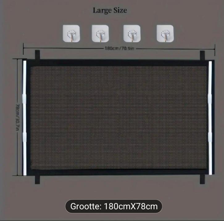 Luxe Honden Traphek 180cm - Nieuw!, Dieren en Toebehoren, Honden-accessoires, Nieuw, Ophalen of Verzenden