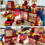 lego duplo grote brandkazerne Vintage, Ophalen of Verzenden, Gebruikt, Complete set, Duplo