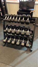 Dumbellset hexagon - 10 t/m 30KG - Goedkoopste van NL, Sport en Fitness, Fitnessmaterialen, Verzenden, Nieuw, Dumbbell