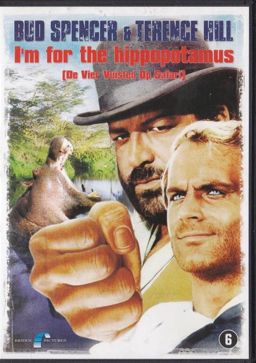 I'm for the hippopotamus - 1979, Terence Hill, Bud Spencer, Cd's en Dvd's, Dvd's | Klassiekers, Zo goed als nieuw, Komedie, 1960 tot 1980