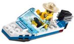 Lego City: politieboot 30017, Complete set, Ophalen of Verzenden, Lego, Zo goed als nieuw