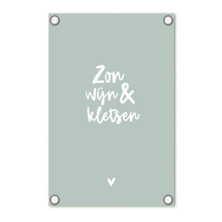 tuinposter  van het merk Zoedt, Tuin en Terras, Tuinwanddecoratie, Nieuw, Ophalen of Verzenden