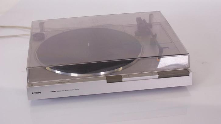 Philips FP140 – Automatische Platenspeler met Auto-Return, Audio, Tv en Foto, Platenspelers, Refurbished, Platenspeler, Philips