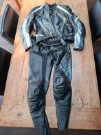 2-delig leren motorpak, Evolution, zwart/grijs, Ophalen, Tweedehands, Combipak