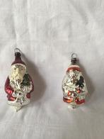 Vintage kerstballen kerstman glas, Diversen, Kerst, Gebruikt, Onbekend, Ophalen of Verzenden, Onbekend