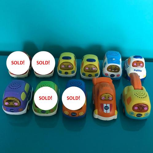 2x Vtech Toet Toet Auto's / Autootjes / Voertuigen / Auto, Kinderen en Baby's, Speelgoed | Vtech, Zo goed als nieuw, Ophalen of Verzenden