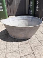 Zinken teil teilen zink bloembak bak kuip tuin tuindecoratie, Ophalen, Gebruikt, Metaal, Tuin