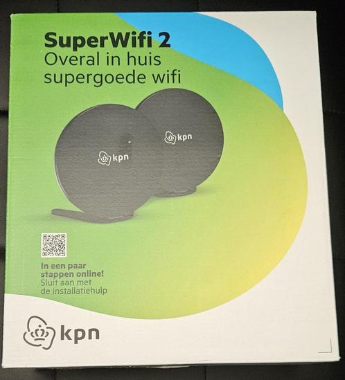Splinternieuwe set KPN SuperWiFi 2 Wifi 6 punten, Computers en Software, WiFi-versterkers, Nieuw, Ophalen of Verzenden