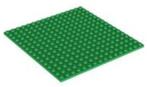 Lego Green Plate 16 x 16, Ophalen of Verzenden, Gebruikt, Losse stenen, Lego