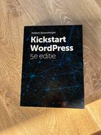 Robbert Ravensbergen - Kickstart Wordpress, Boeken, Ophalen of Verzenden, Zo goed als nieuw, Internet of Webdesign, Robbert Ravensbergen