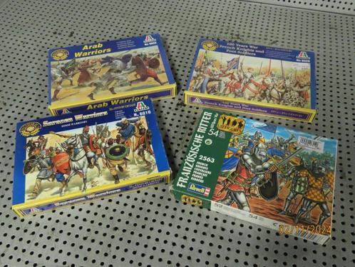 Verzameling ridder-figuren modellen 1:72 miniatuursoldaten, Verzamelen, Poppetjes en Figuurtjes, Nieuw, Ophalen of Verzenden