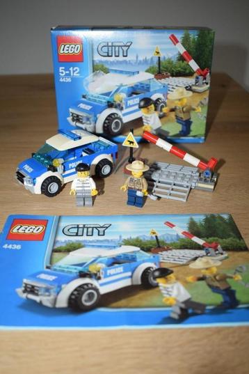 LEGO City Politiewagen - 4436 COMPLEET beschikbaar voor biedingen