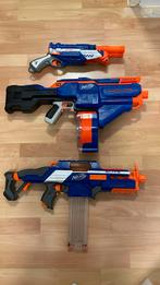 Nerf guns 2 er van elektrisch, Zo goed als nieuw, Ophalen