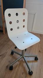 Bureaustoel wit IKEA Jules, Huis en Inrichting, Bureaustoelen, Ophalen, Gebruikt, Wit, Bureaustoel