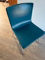 6 Ikea Bernhard stoelen €75 per stoel, Huis en Inrichting, Stoelen, Ophalen, Gebruikt, Blauw, Metaal