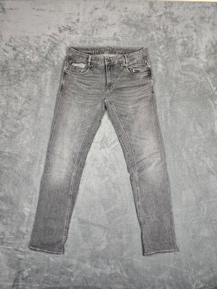 PME Legend Commander W33 L32 Broek Grijs Relaxed Fit Jeans, Kleding | Heren, Spijkerbroeken en Jeans, Zo goed als nieuw, W33 - W34 (confectie 48/50)