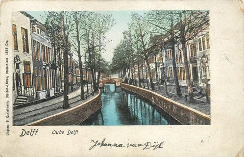 (386-263-035) Delft Oude Delft, Verzamelen, Ansichtkaarten | Nederland, Zuid-Holland, Verzenden