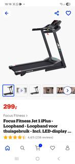 Focus Fitness Jet 1 Loopband - Weinig gebruikt, Gebruikt, Buik, Ophalen of Verzenden, Metaal