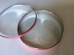 2 roze metalen armband, Ophalen of Verzenden, Gebruikt, Roze, Overige materialen