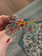 Broche fiets trein auto vw bus, Overige materialen, 4 tot 7 cm, Nieuw, Ophalen of Verzenden