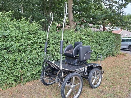 Marathon wagen Glinkowski 19/23 enkelspan, Dieren en Toebehoren, Paarden en Pony's | Overige Paardenspullen, Zo goed als nieuw