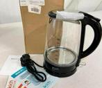 Ikich waterkoker + led verlicht 1.7L 1500W zwart water koker, Witgoed en Apparatuur, Waterkokers, 1 tot 2 liter, Nieuw, Ophalen of Verzenden
