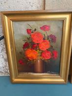 Mooie schilderijtjes met bloemen, Ophalen of Verzenden