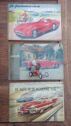 3 oude plaatjesboeken plaatjesalbums compleet over auto's, Ophalen of Verzenden, Gelezen, Diverse, Plaatjesalbum
