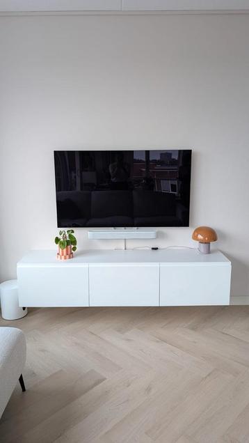 TV meubel IKEA BESTÅ Wit 180cm