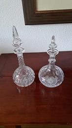 Twee prachtige kristallen karaffen, Ophalen