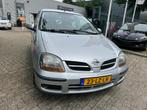 Nissan Almera Tino 1.8 Visia airco, elec pakket goed rijdend, Stof, 4 cilinders, 700 kg, Origineel Nederlands