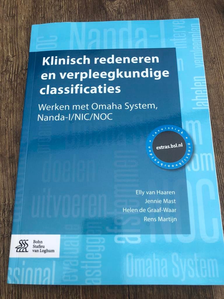 Klinisch redeneren en verpleegkundige classificaties, Boeken, Ophalen of Verzenden, Alpha, Nieuw, HBO