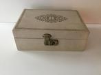 Vintage Sieraden Doos ( in Hilversum ), Ophalen of Verzenden, Gebruikt, Rood