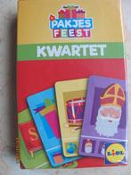 NIEUW kleurig Sinterklaas KWARTET spel pakjesfeest Sint Lidl, Ophalen of Verzenden, Nieuw, Taal en Lezen