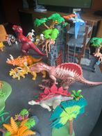 Playmobil grote dinosaurus set met vulkaan + basiskamp T rex, Ophalen of Verzenden