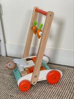 Loopwagen houten Janod, Kinderen en Baby's, Speelgoed | Houten speelgoed, Ophalen of Verzenden, Zo goed als nieuw
