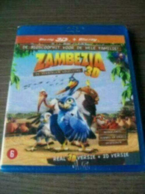 Blu-ray 3D+2D: ZAMBEZIA met DE VERBORGEN VOGELSTAD sealed, Cd's en Dvd's, Blu-ray, Nieuw in verpakking, Tekenfilms en Animatie