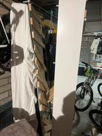 Hemnes bed bedbank, Huis en Inrichting, Gebruikt, Eenpersoons, Wit, Ophalen of Verzenden