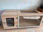 Mooi ruim hok (konijn of cavia) voor binnen, Dieren en Toebehoren, Knaagdieren en Konijnen | Hokken en Kooien, Ophalen, 60 tot 90 cm