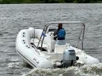 Mooie Hypalon Rib  – Honda BF100A – Kalf Trailer, Watersport en Boten, Gebruikt, 70 tot 120 pk, Benzine, Overige materialen