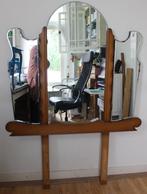 Vintage 3 luik spiegel, brocante, kaptafel, Huis en Inrichting, Ophalen of Verzenden, Zo goed als nieuw, Rechthoekig, Minder dan 100 cm