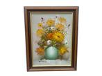 Bloem Stilleven | Klassiek Schilderij, Antiek en Kunst, Kunst | Schilderijen | Klassiek, Ophalen of Verzenden