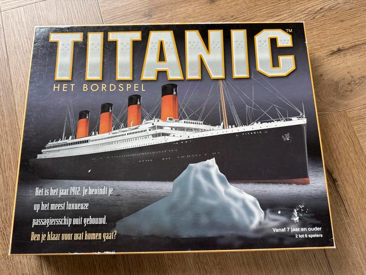 Titanic Bordspel - Zo Goed Als Nieuw!, Hobby en Vrije tijd, Gezelschapsspellen | Bordspellen, Zo goed als nieuw, Een of twee spelers