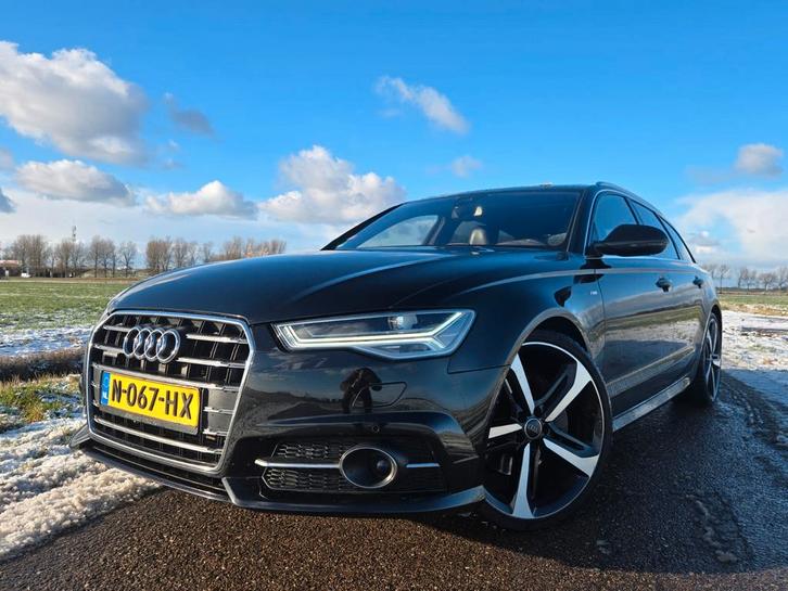 Audi A6 2.0 Tfsi Quattro| S-line| Pano| Diamond leder, Auto's, Audi, Bedrijf, A6, 4x4, ABS, Achteruitrijcamera, Adaptieve lichten