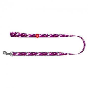 WAUDOG Pink Camo Hondenlijn Nylon 25 mm x 122 cm KOOPJE!!! beschikbaar voor biedingen
