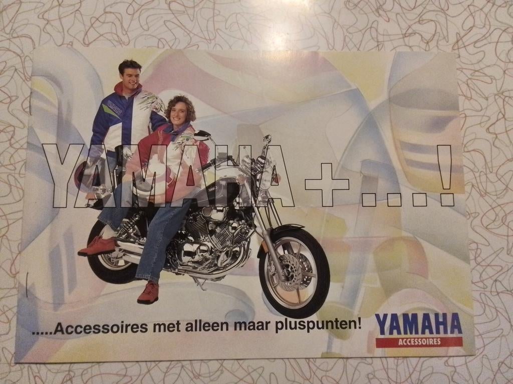 Folder Yamaha accessoires, Ophalen of Verzenden