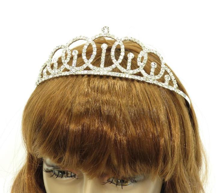 Zeer mooie tiara met fonkelende strass stenen., Sieraden, Tassen en Uiterlijk, Overige Accessoires, Nieuw, Ophalen of Verzenden