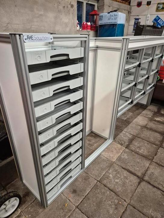 Ford Transit Custom inbouwkasten en vloer, Doe-het-zelf en Verbouw, Gereedschapskisten, Nieuw, Ophalen