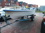 Wato 410 met kanteltrailer, Watersport en Boten, Vis- en Consoleboten, Ophalen, 10 tot 30 pk, Zo goed als nieuw, 3 tot 6 meter
